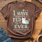 Cat Illustration T-Shirt