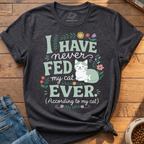 Cat Illustration T-Shirt