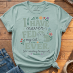 Cat Illustration T-Shirt