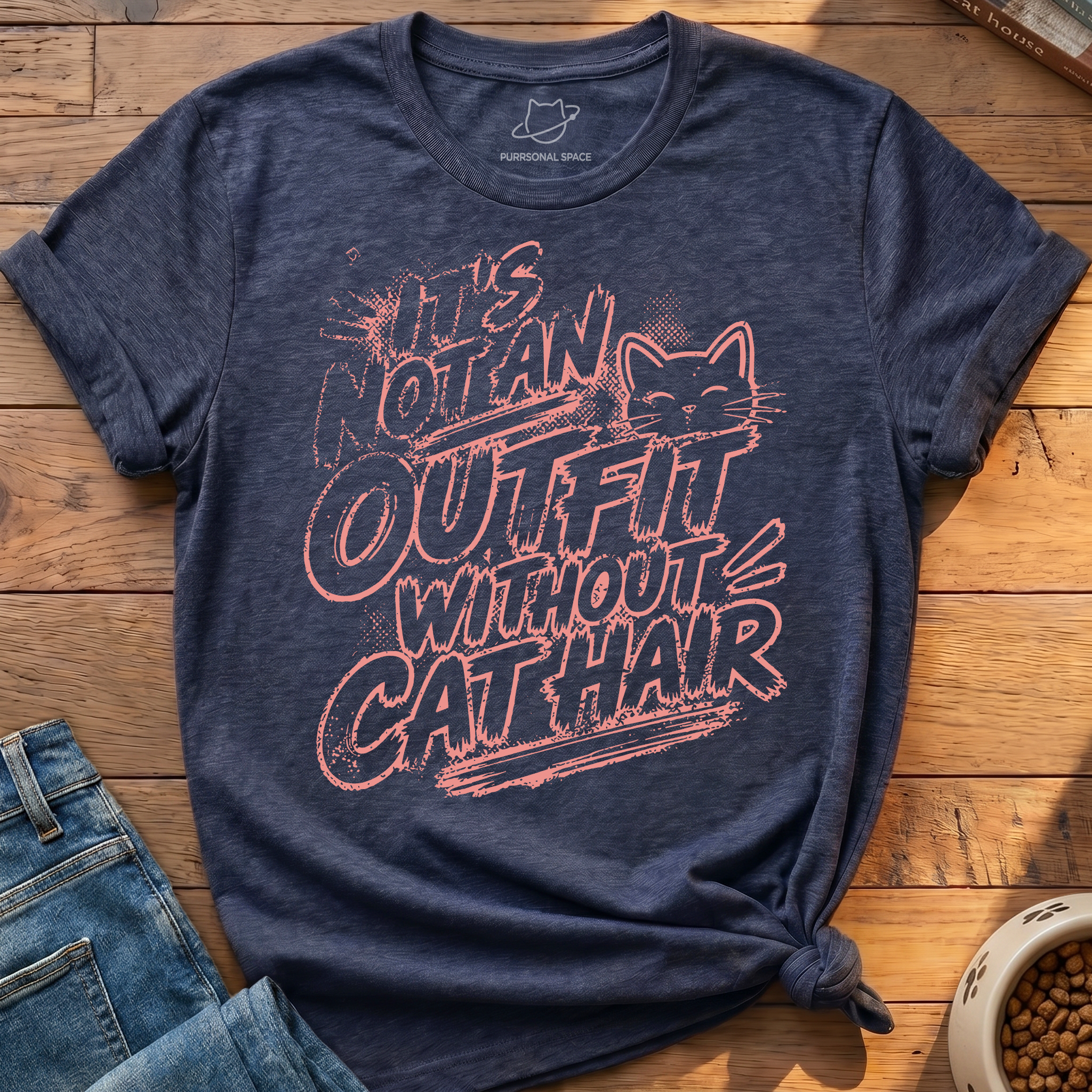 Outfit Without Cat Hair T-Shirt