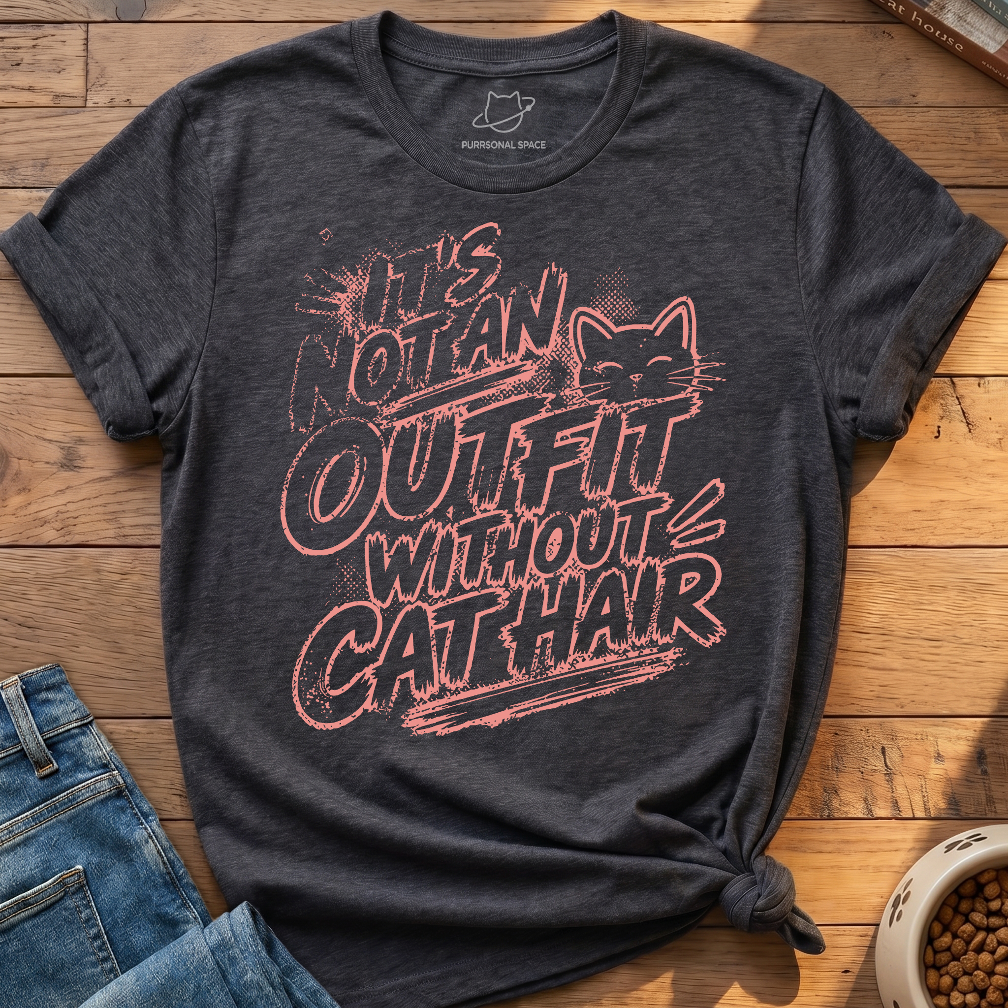 Outfit Without Cat Hair T-Shirt