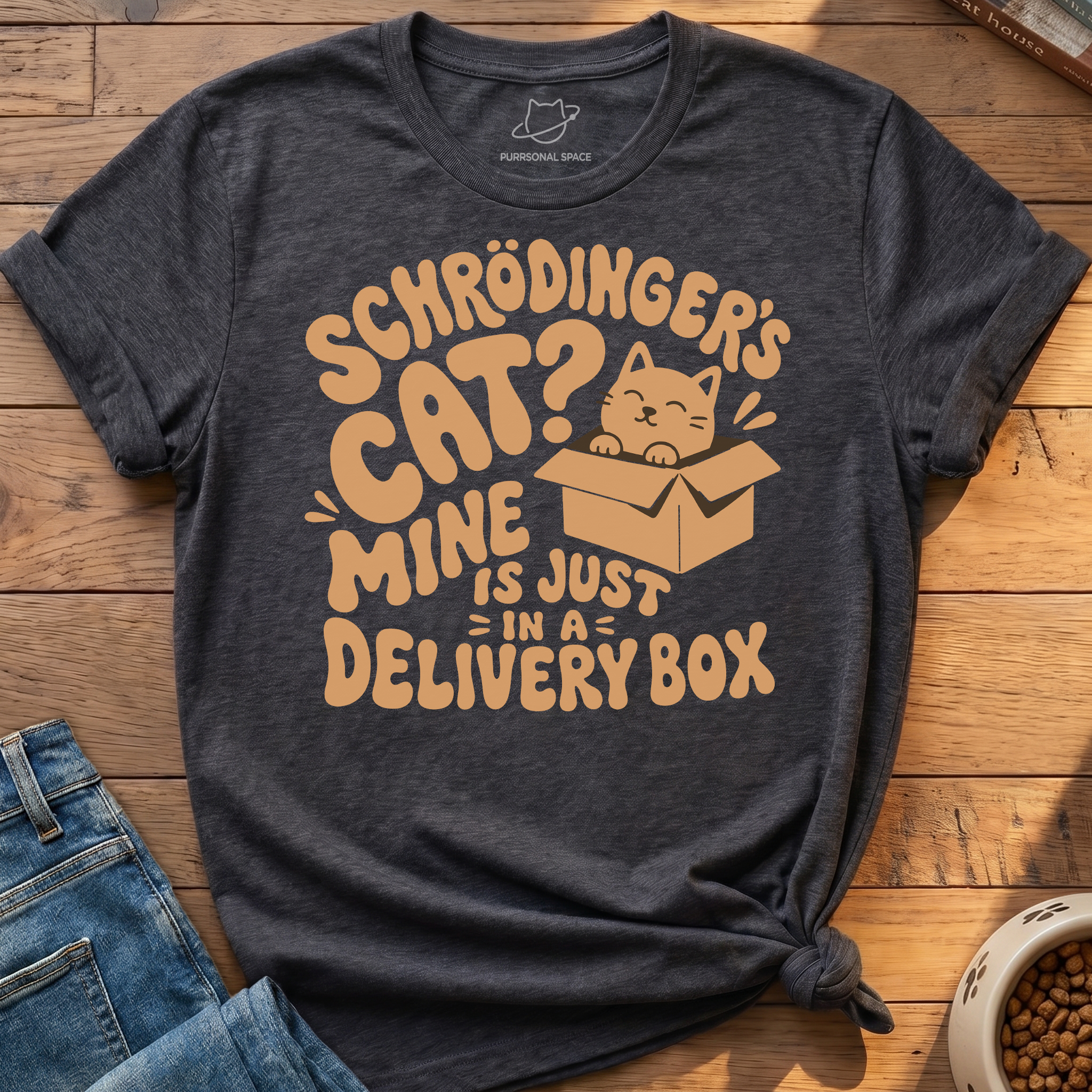 Schrödinger's Cat Box T-Shirt
