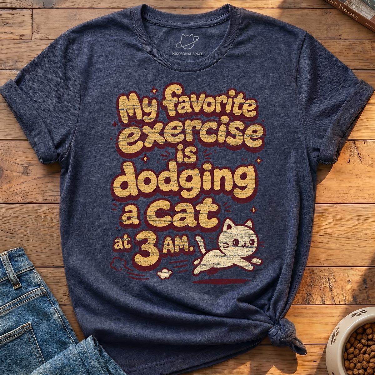 Dodging A Cat T-Shirt