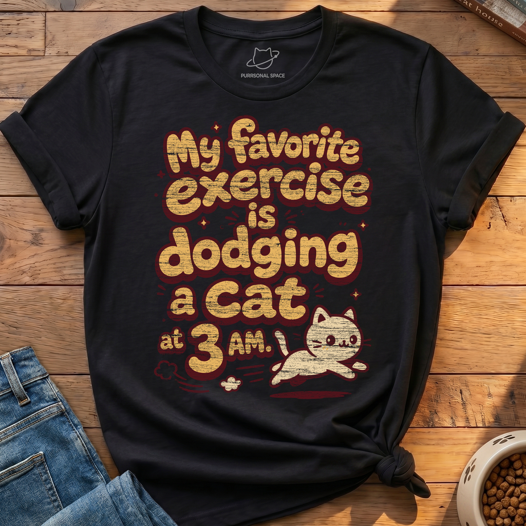 Dodging A Cat T-Shirt