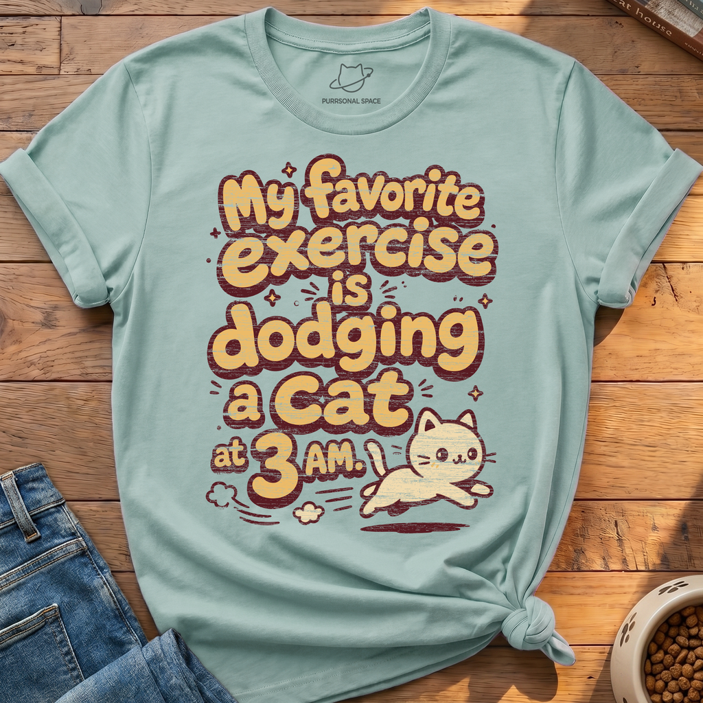 Dodging A Cat T-Shirt