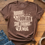 Drinks From My Mug T-Shirt