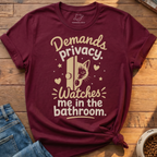 Watches me in Bathroom T-Shirt