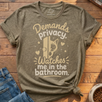 Watches me in Bathroom T-Shirt