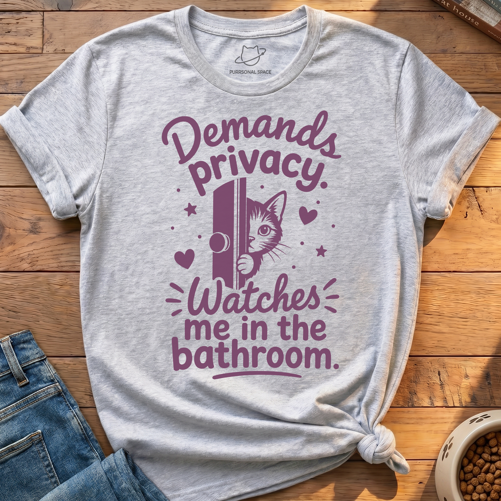 Watches me in Bathroom T-Shirt