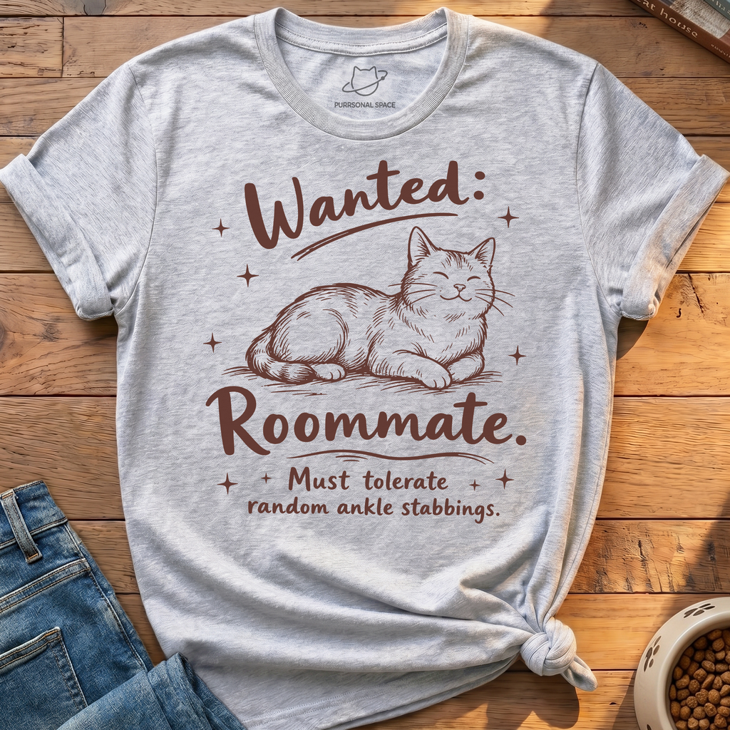 Wanted Roommate T-Shirt