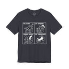 Relaxing Cat Appears Human Moves Cat Takes Over T-Shirt - Adult Unisex