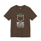 My Cat Eats Better Than Me T-Shirt - Adult Unisex