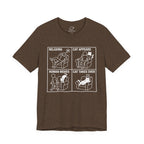 Relaxing Cat Appears Human Moves Cat Takes Over T-Shirt - Adult Unisex