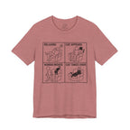 Relaxing Cat Appears Human Moves Cat Takes Over T-Shirt - Adult Unisex