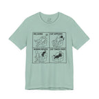 Relaxing Cat Appears Human Moves Cat Takes Over T-Shirt - Adult Unisex