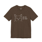Ask The Cat First T-Shirt - Adult Unisex