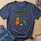 Press Start To Serve T-Shirt - Adult Unisex